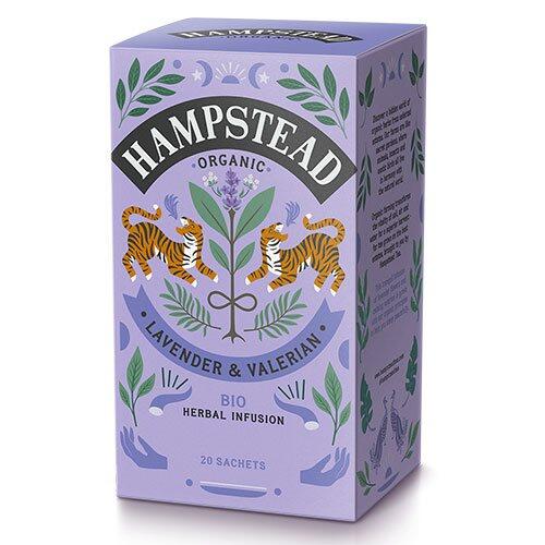 Hampstead Lavendel Baldrian Te økologisk 20 Breve