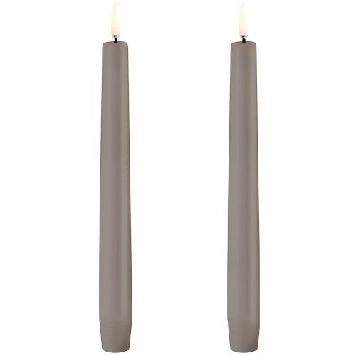 Led Kronelys Sandstone Smooth 2 Pack 2 3x20 5 Sandstone
