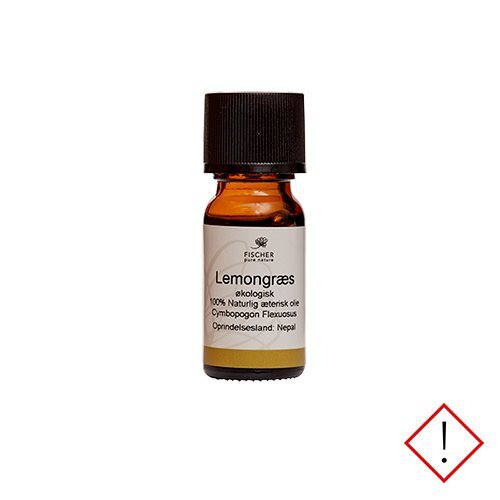 Lemongræsolie æterisk øko 10 Ml
