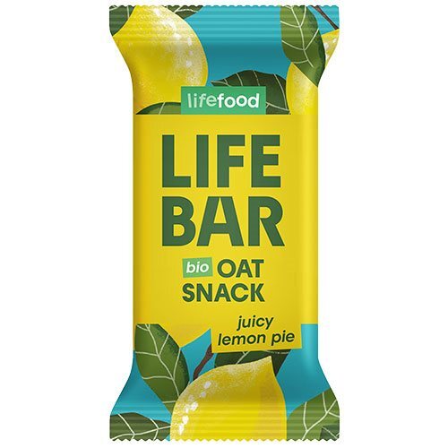 Lifebar Havrebar Lemon økologisk 40 Gram