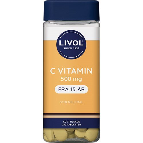 Livol C Vitamin 230 Tabletter