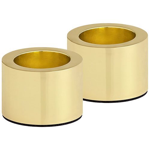 Lysestage T Kronelys Matte Brass 2 Pack 3 2x2