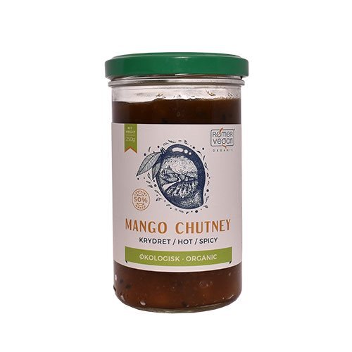 Mango Chutney Stærk  ø   250 G