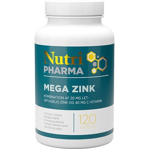 Mega Zink 120 Kapsler