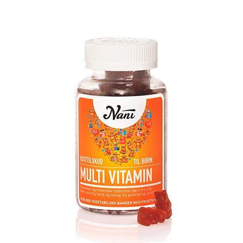 Nani Food State Multivitamin Til Børn 90 Stk