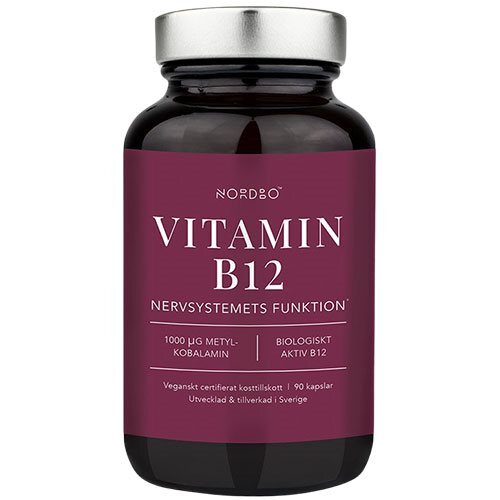 Nordbo Vitamin B12   90 Kapsler