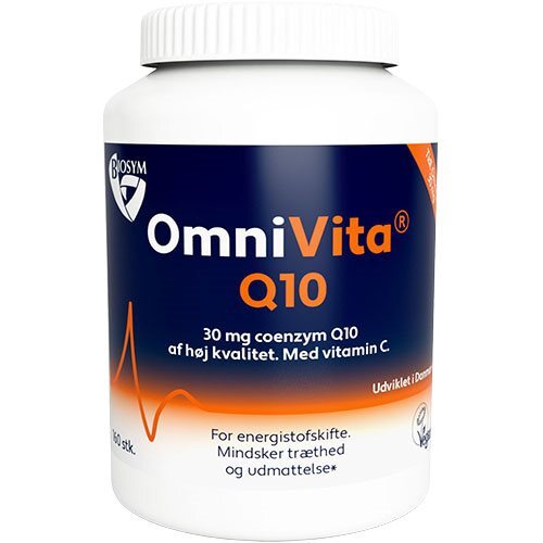 Omnivita Q10 30 Mg 160 Kapsler