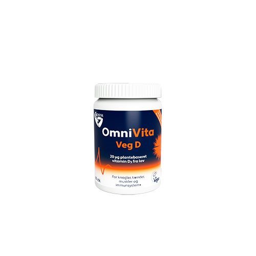Omnivita Veg D 60 Kapsler
