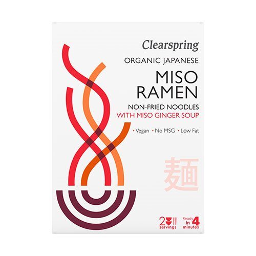 Ramen Nudler M Miso Ingefærsuppe økologisk 1 Pk
