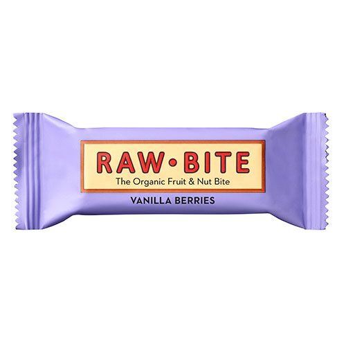 Rawbite Vanilla Berries økologisk 50 Gram