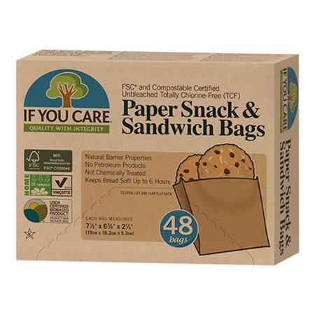 Sandwich Poser Ublegede 100 Nedbrydelig 48 Stk