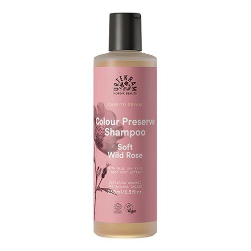 Shampoo Soft Wild Rose T  Farvet Hår   250 Ml