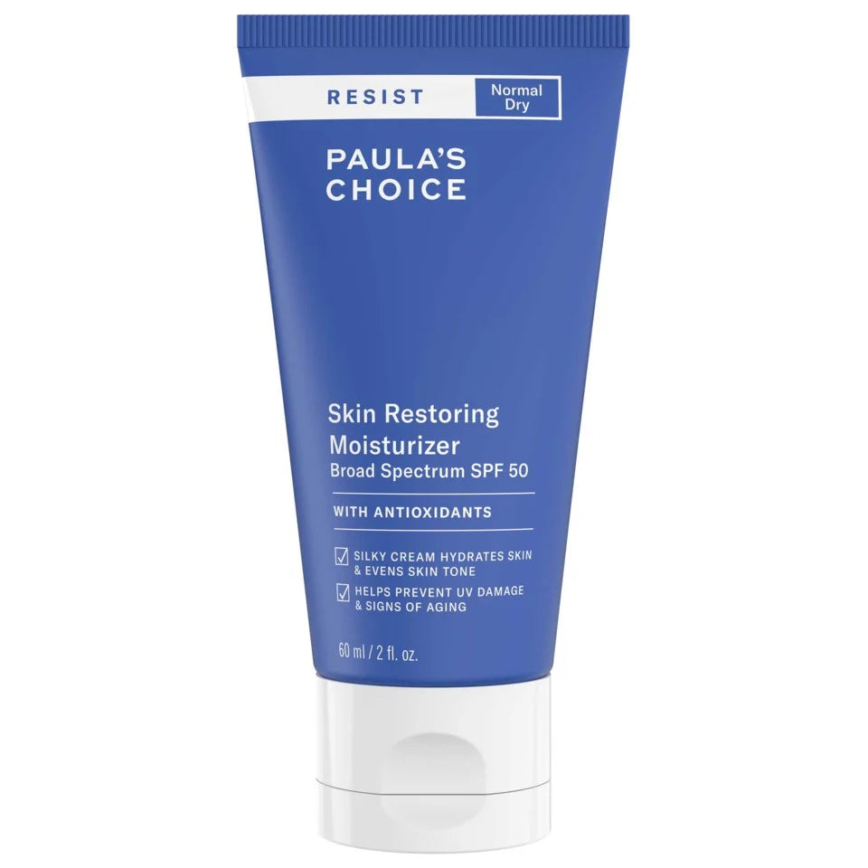 Paula 39 S Choice Resist Anti Aging Skin Restoring Moisturiser Spf50 50 Ml