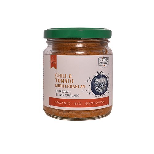 Smørepålæg Chili   Tomato Miditerranean ø   200 G