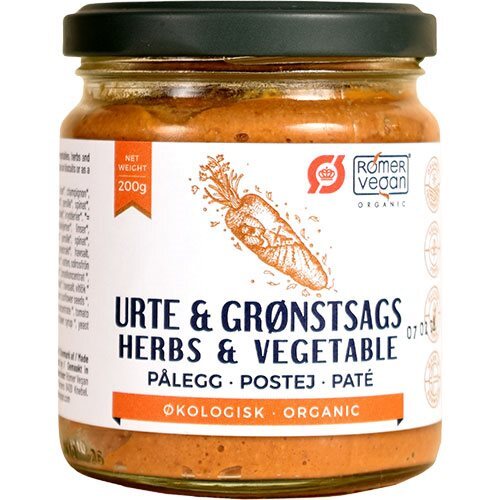 Smørepålæg Urter   Grøntsager ø   200 G
