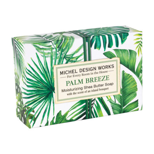 Michel Design Stykke Hånd Og Badesæbe   Palm Breeze 246 G
