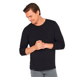 T Shirt Herre Langærmet Sort Str Xl