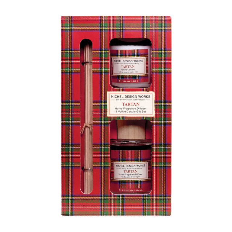 Michel Design Duftpinde Og Lys Tartan