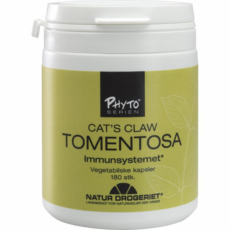 Tomentosa Cat S Claw 180 Kapsler