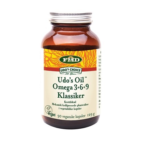 Udo S Choice Oil 1000 Mg 90 Kapsler