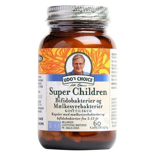 Udo S Probiotics Super Children 60 Kapsler