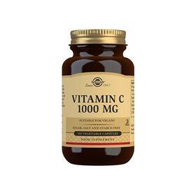 Vitamin C 1000 Mg Solgar 100 Kapsler