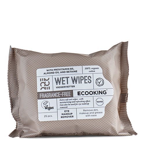 Ecooking Wet Wipes Fragrance Free  25 Pcs