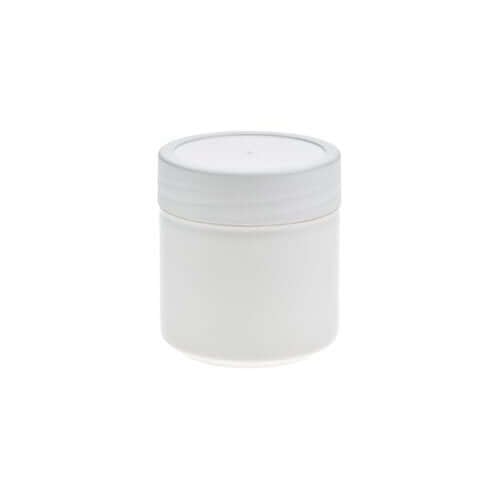35 Ml  Hvid Plast Dåse