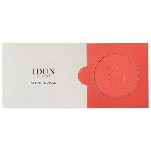 Idun Minerals Blush  Quot Nypon Quot   Bright Red  5g