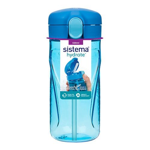 Sistema Drikkedunk Quick Flip 520ml Ass Farver