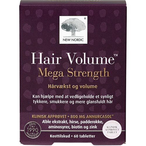 Hair Volume Mega Strength 60 Tabletter