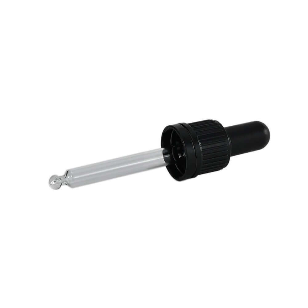 Sort Låg Med Sort Pipette 78 Mm    30 Ml    Din 18