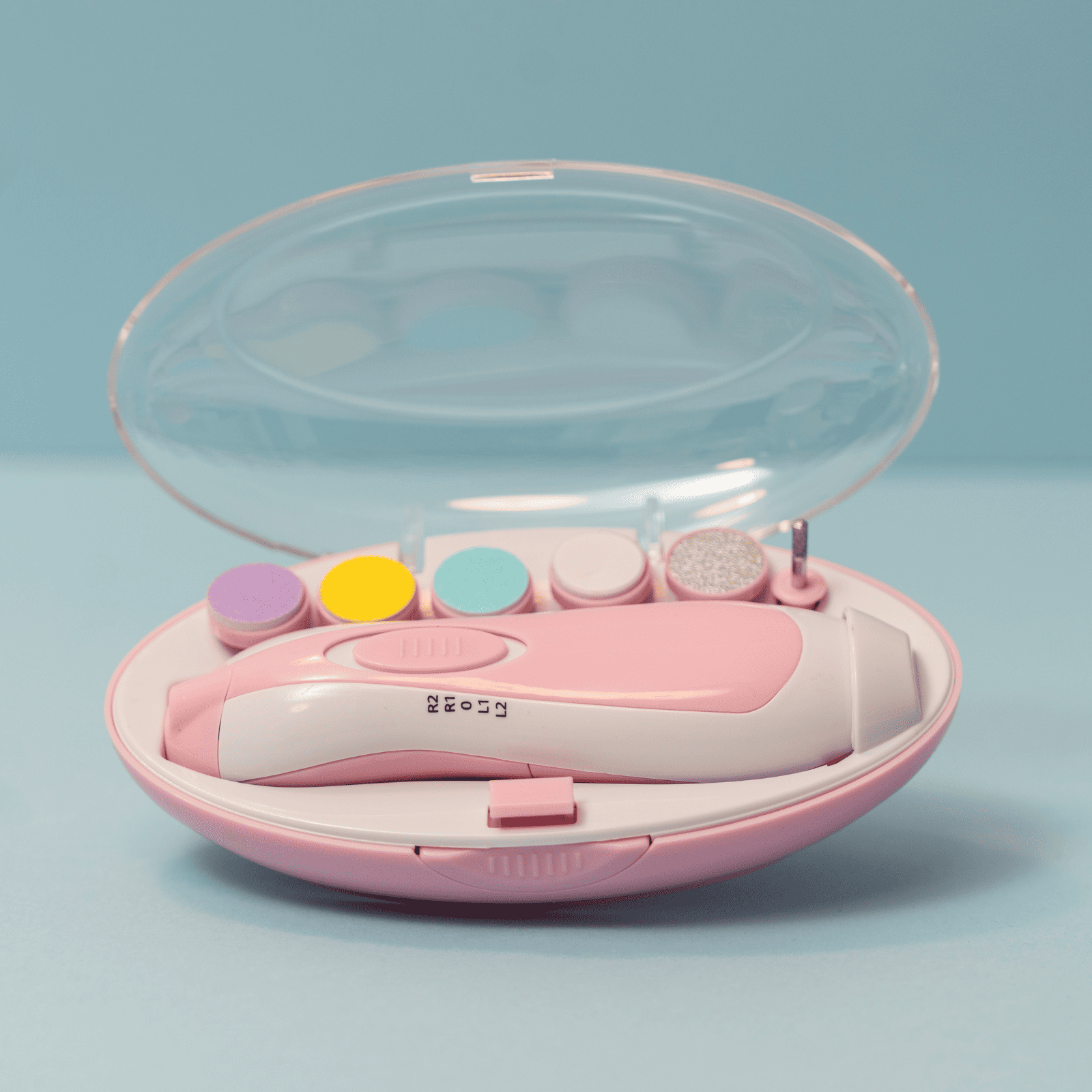 Busters Elektriske Baby Neglefil   Lyserød