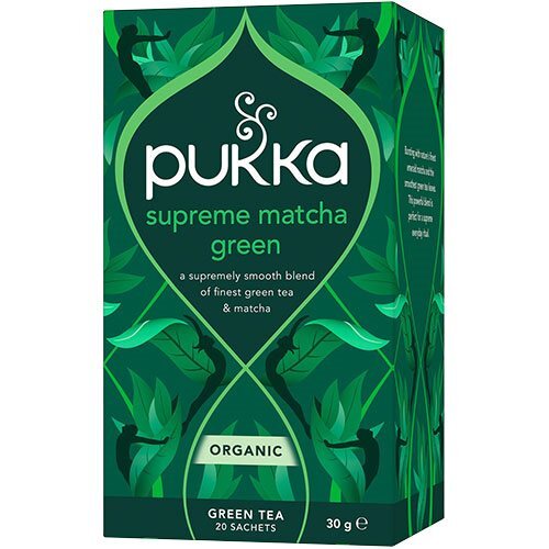 Pukka Supreme Green Matcha Te ø 20br