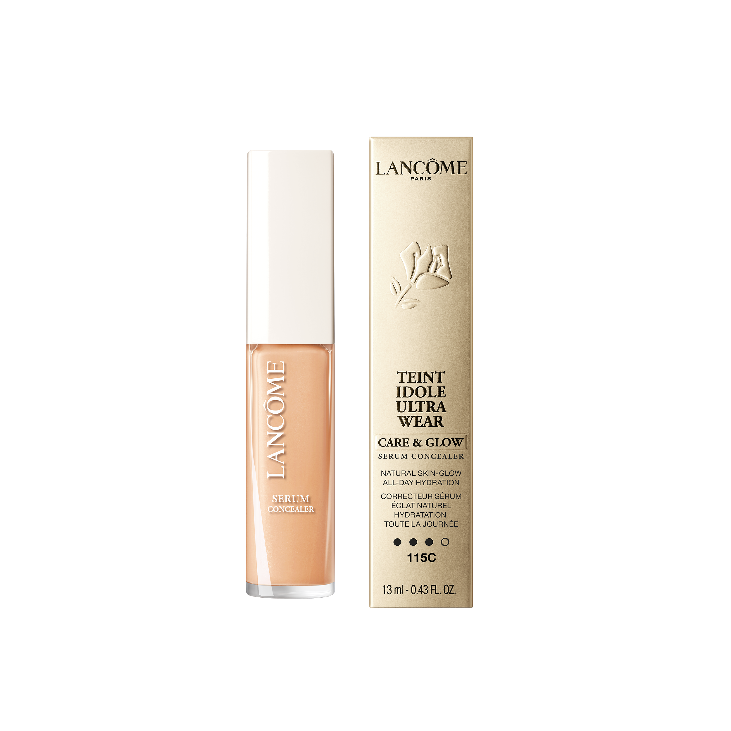 Lanc? Me Teint Idole Ultra Wear Care   Glow Serum Concealer