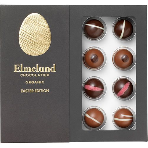 Elmelund Gaveæske M  Fyldte Chokolader 16 Stk ø  160g