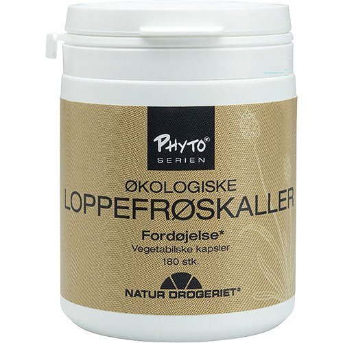 Loppefrøskaller Kapsler ø  180stk