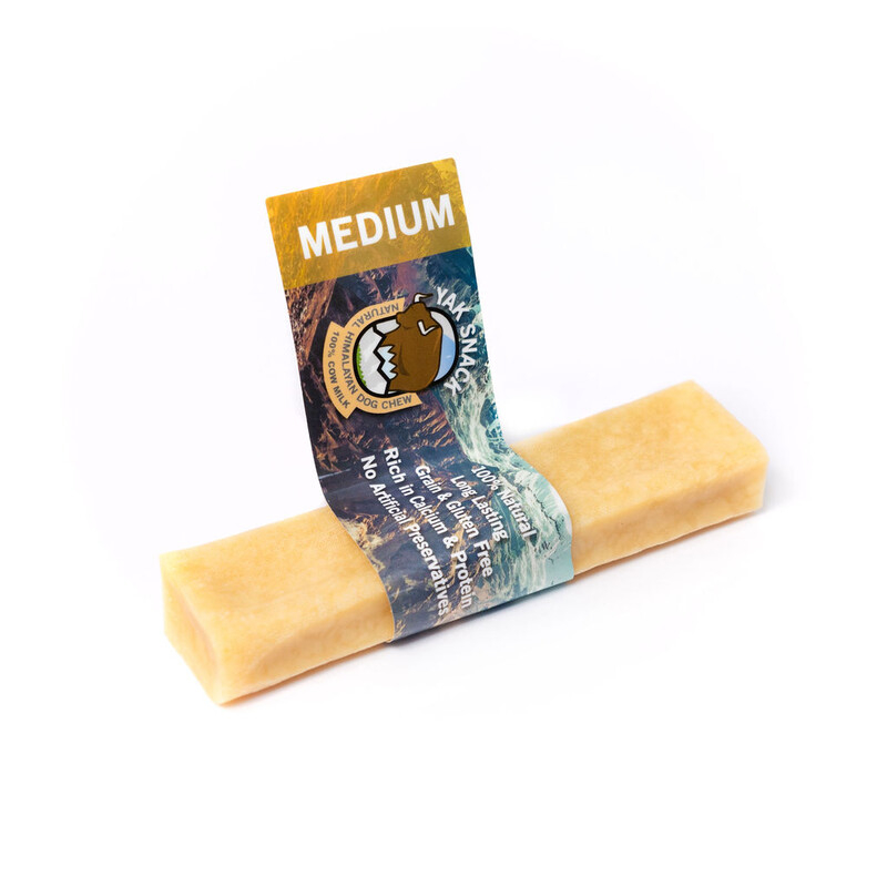 1 Stk  Yak Snack Tyggeben   Mellem