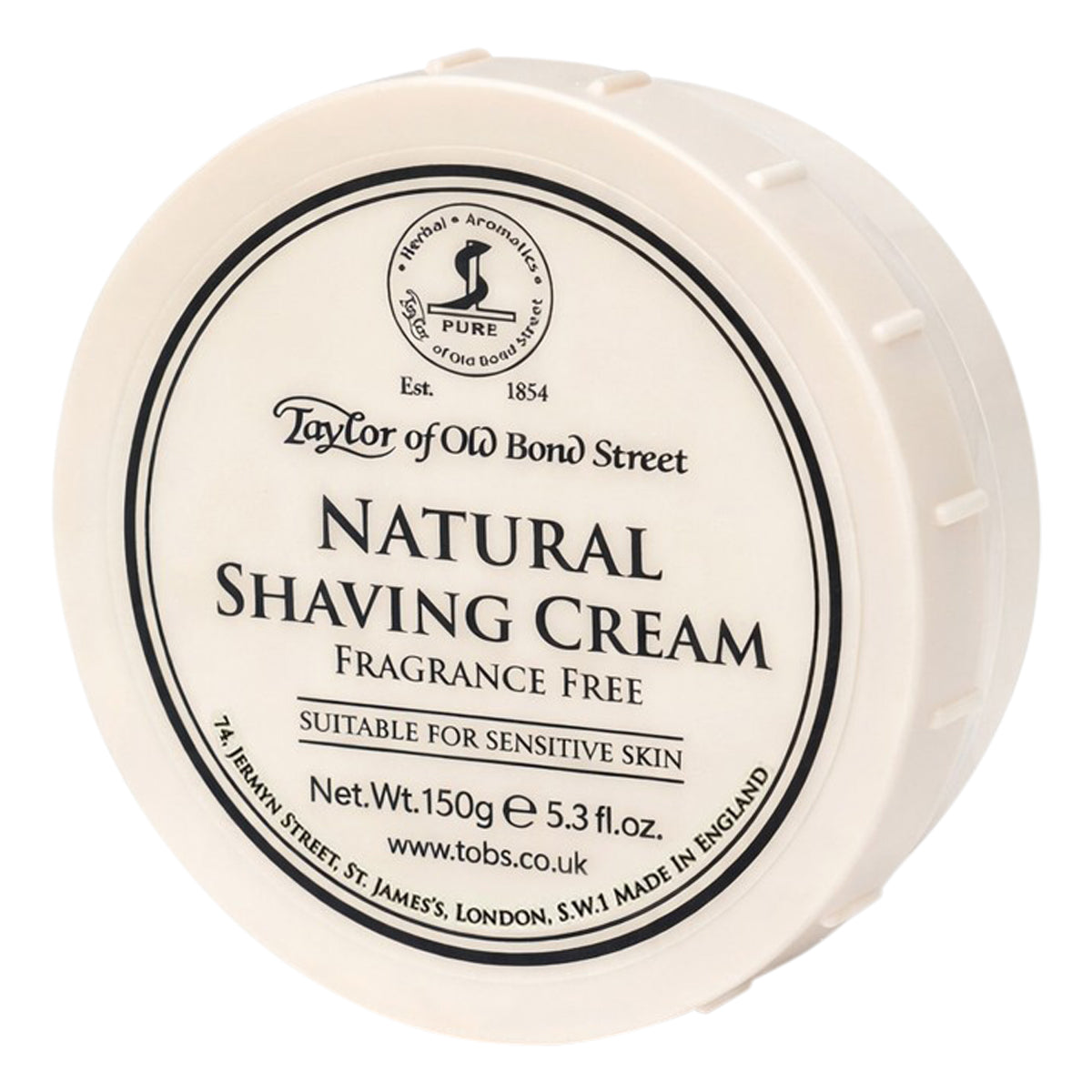 Taylor Of Old Bond Street Barbercreme  Natural  150 G