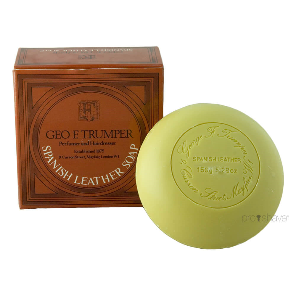 Geo F  Trumper Badesæbe  Spanish Leather  150 Gr