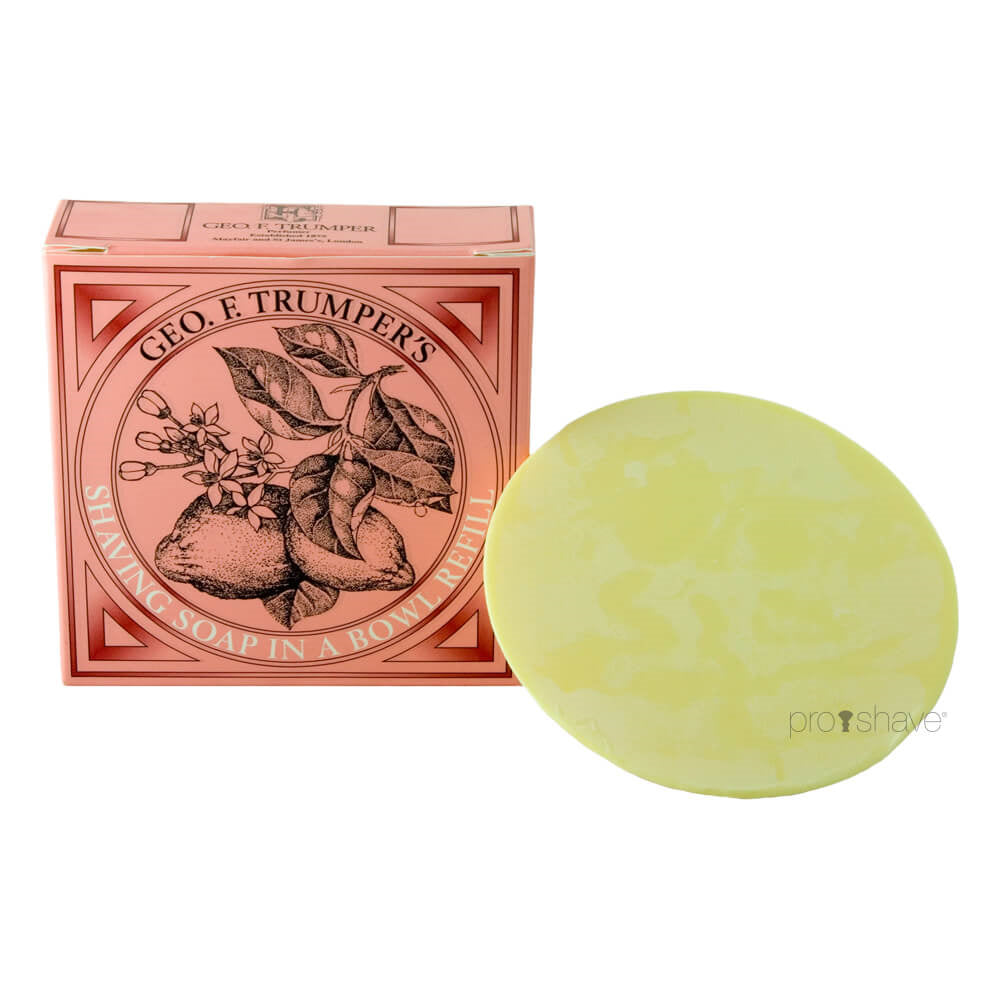 Geo F  Trumper Barbersæbe  Refill  Limes  80 Gr