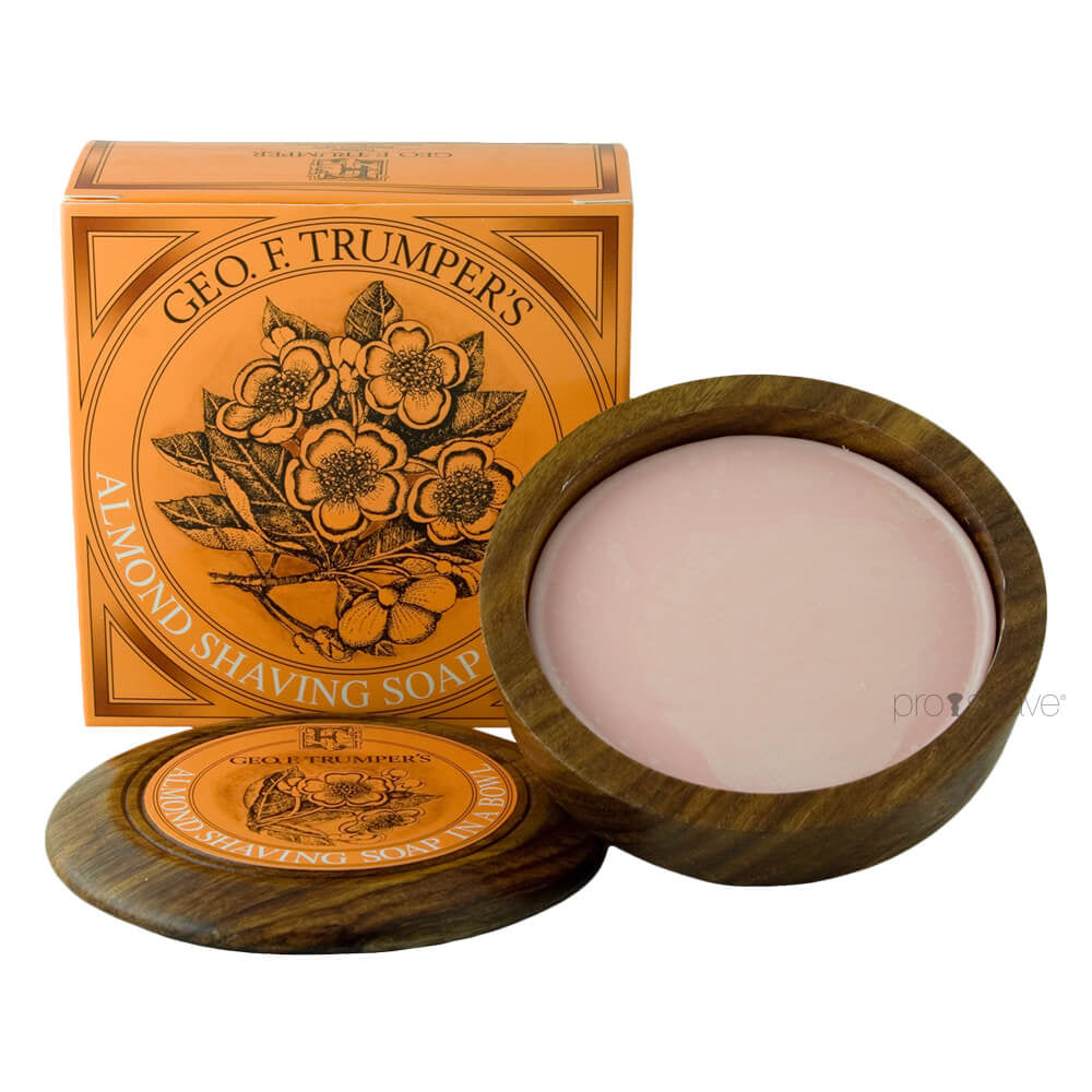 Geo F  Trumper Barbersæbe I Skål  Mandel  80 Gr