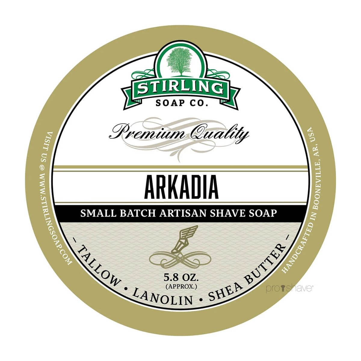 Stirling Soap Company Barbersæbe Arkadia 170 Ml