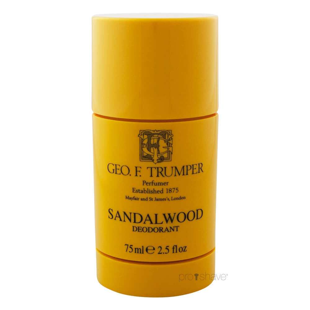 Geo F  Trumper Deodorant Stick  Sandeltræ  75 Ml