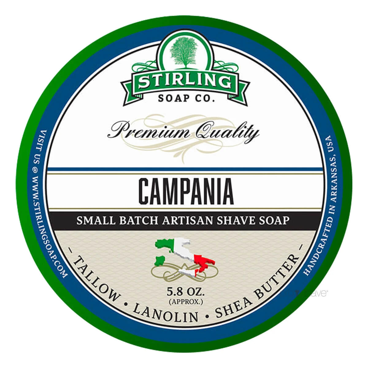 Stirling Soap Company Barbersæbe  Campania  170 Ml