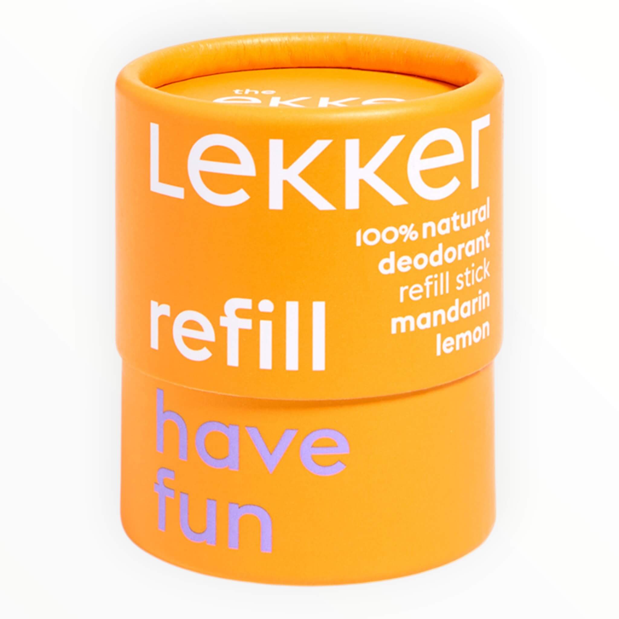 The Lekker Company Deodorant Stick Refill Have Fun