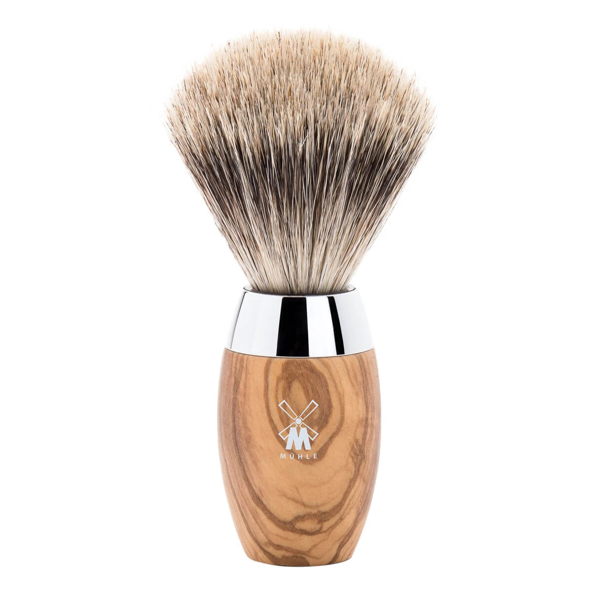 M? Hle Shaving Fine Badger Barberkost 21 Mm Kosmo Oliventræ