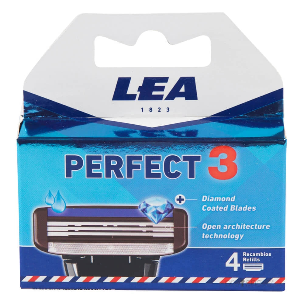 Lea Classic Perfect 3 Cartridge Med 4 Barberblade 3 Klinger