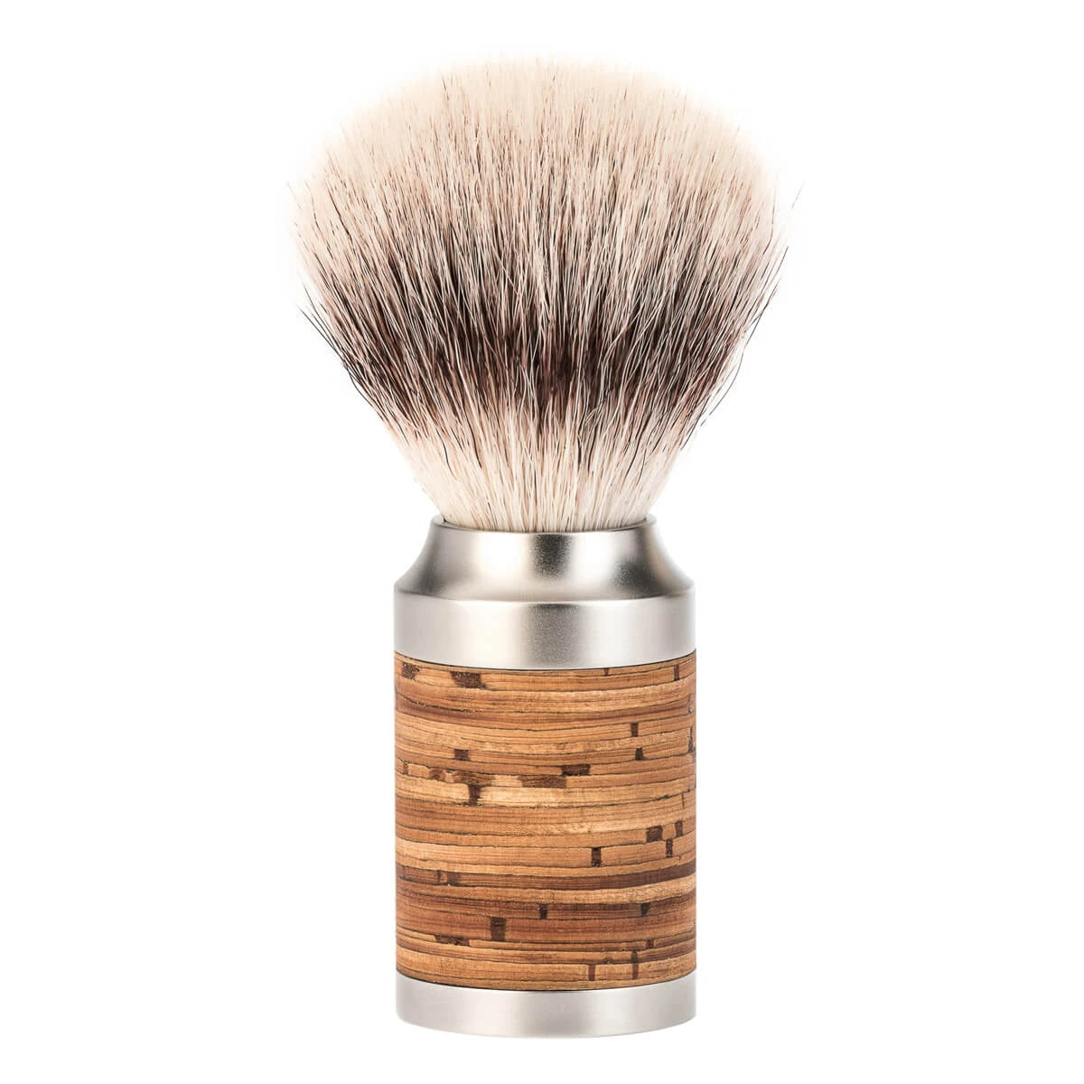 M? Hle Shaving Silvertip Fibre? Barberkost 21 Mm Rocca Rustfrit Stål Birkebark