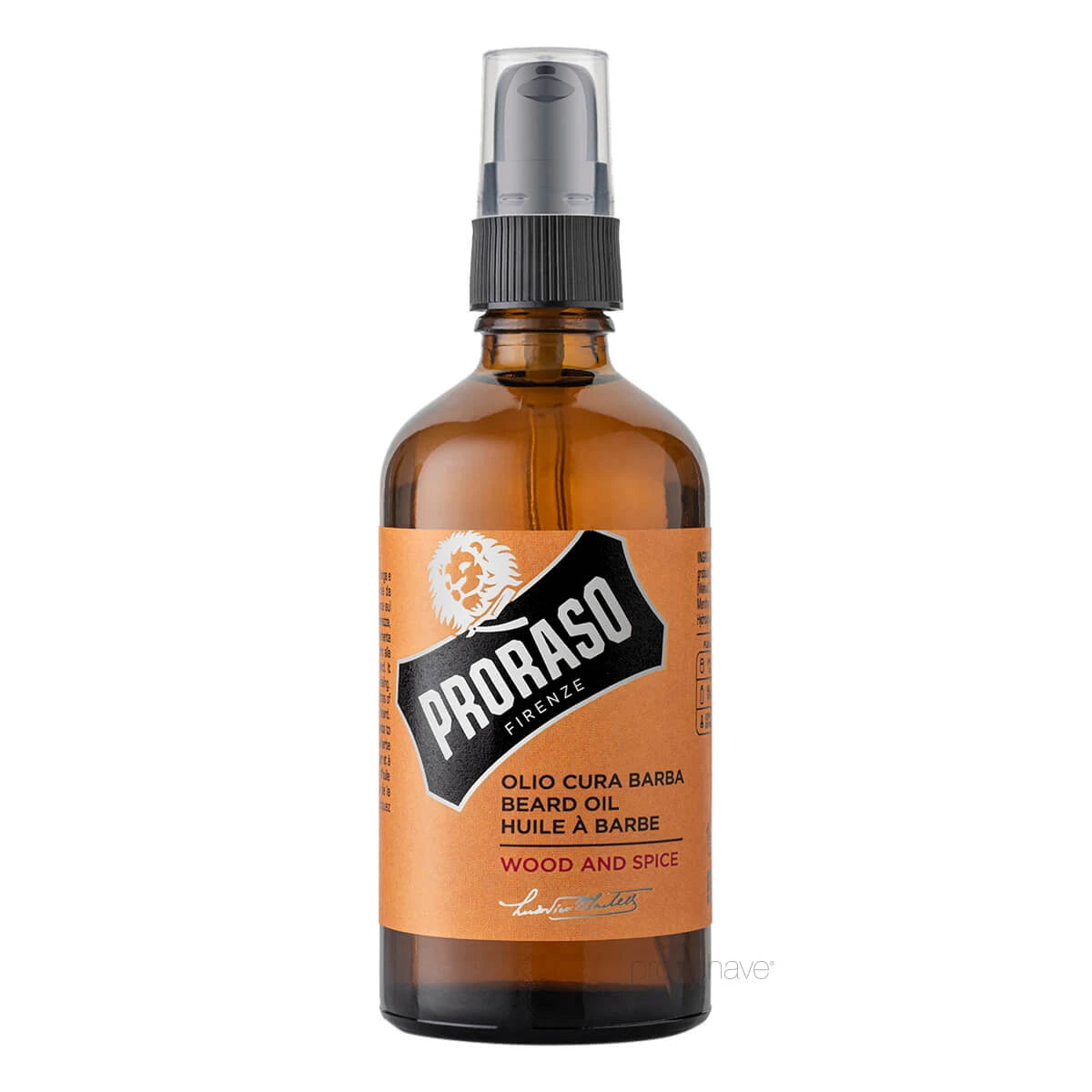 Proraso Skægolie Wood Spice 100 Ml Salon